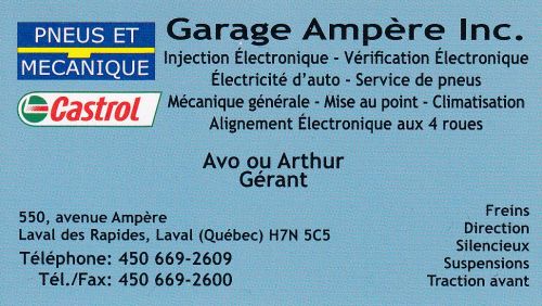 Garage Ampère Inc.